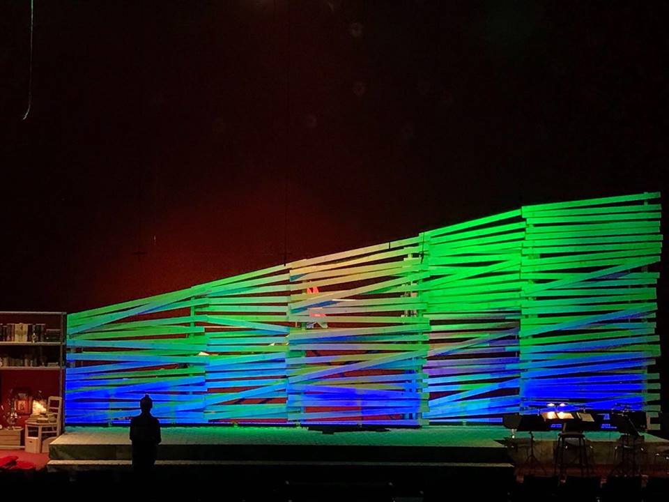 Die arabische Prinzessin Beleuchtungsprobe